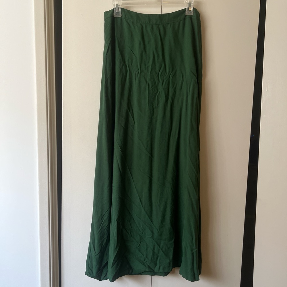 Vince Camuto Green Maxi Skirt
